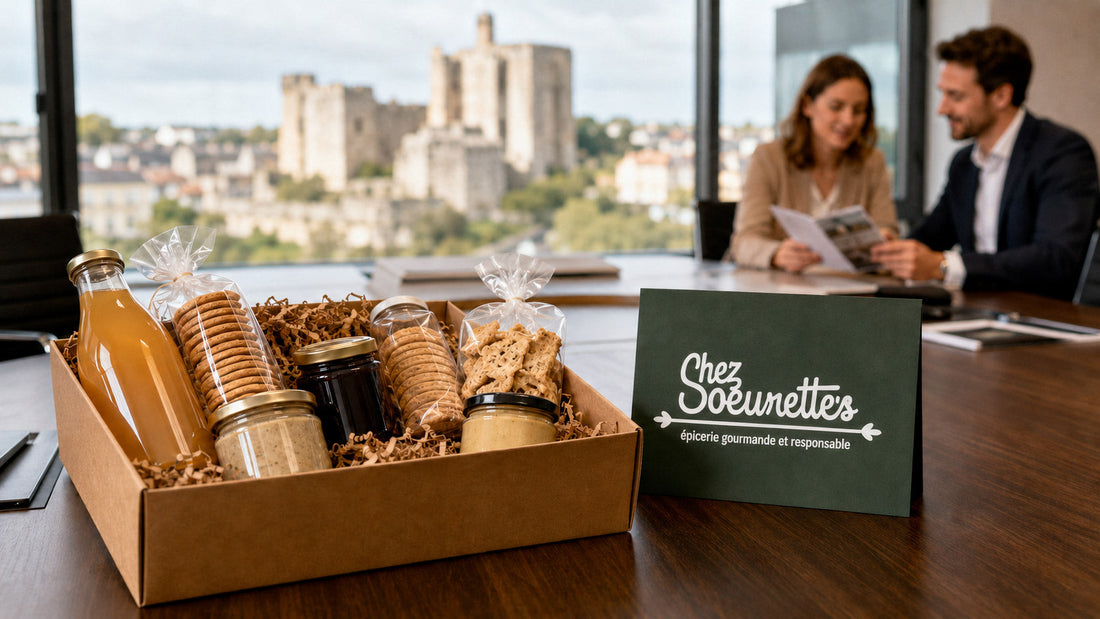 Paniers garnis CSE à Niort et cadeaux d’entreprise en Deux-Sèvres : le guide complet