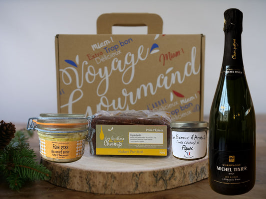 Autour du foie gras et du Champagne